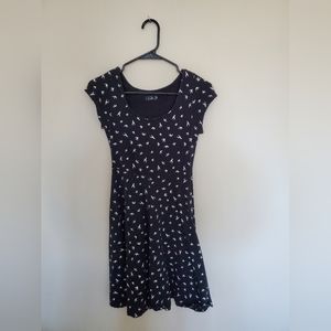Black Dress Birds SM - Twik
